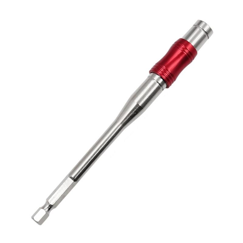 Sturdy Drill Hand Tool Extension Tool High Quality 45# Steel Quick Connection Drill Bit Extension Rod for Power Tool Use