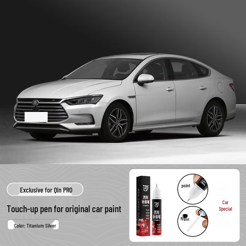 BYD Qin Series Snow White Touch-Up Paint Pen for Scratch Repair