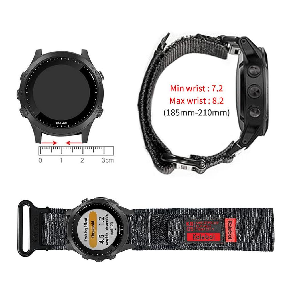 Compatible With Quickfit For Watch Band Nylon 22mm 26mm Sports Wrist Strap For Fenix 6 7 5/Forerunner/EPIX/Instinct /Tactix