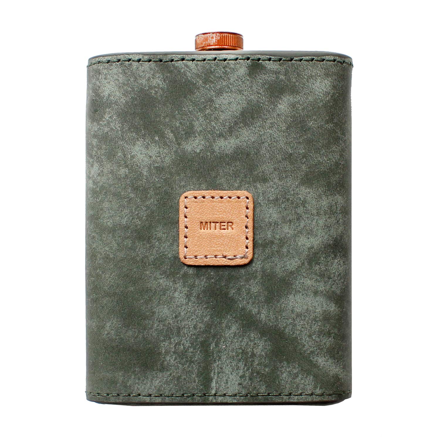 

MITER Case for Handmade Leather Protective Case iFi-Audio hip-dac 3/2/1, (Green)