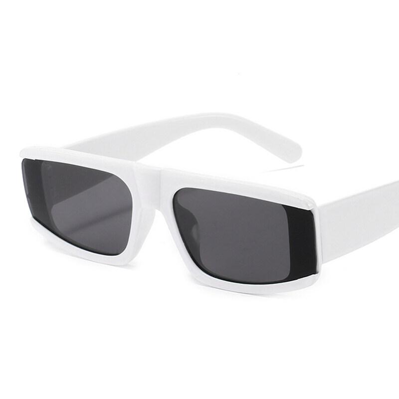 

Винтажные прямоугольные солнцезащитные очки женские модные неполяризованные квадратные зеркальные солнцезащитные очки с небольшой оправой цельные солнцезащитные очки женские