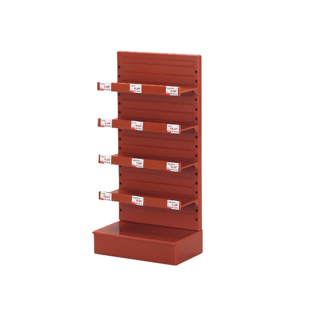 8*5*16.8cm Supermarket Display Shelf Mini Miniature Furniture Accessories 1/12 Dollhouse Cabinet