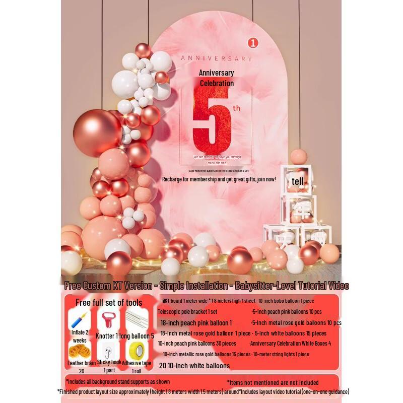 Anniversary Celebration KT Board