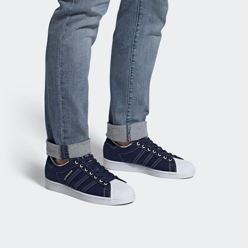 Adidas Superstar 'Collegiate Navy' (Unisex) Collegiate Navy / Collegiate Navy / Skateboard Shoes FW2652
