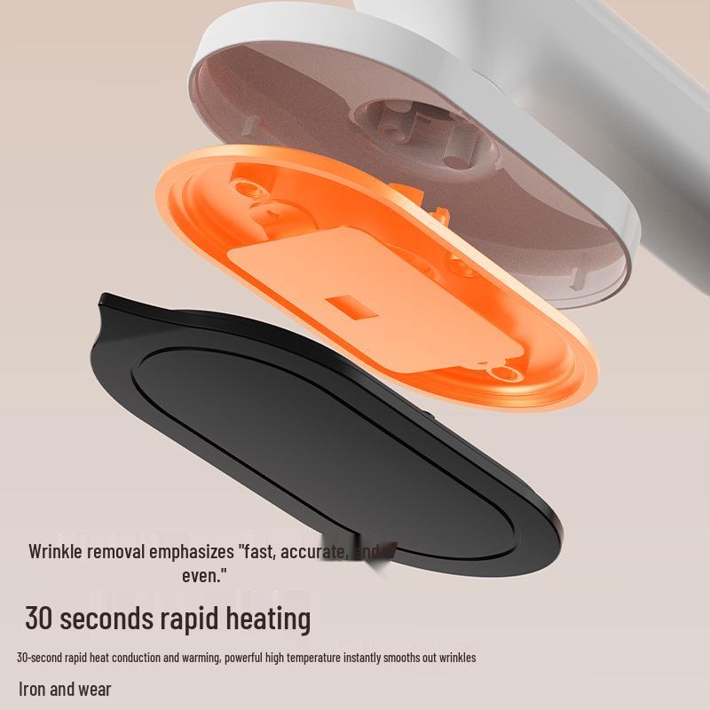 Compact Handheld Travel Garment Steamer & Wrinkle Remover Electric Iron