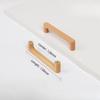 Nordische Houten Meubelgrepen Walnoothout Beukenhout Kastgrepen Kledingkast Deurgrepen Decoratie Kamer Meubilair Hardware
