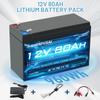 Литий-ионный аккумулятор 18650, встроенный 12 В 100 Ач/80 Ач BMS 30A для аварийного освещения электромобиля, аккумулятор для игрушечного автомобиля