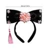 Concubine Hair Hoop for Dress Up Photography Props for Role Play and Theater Funny Princess Headdress