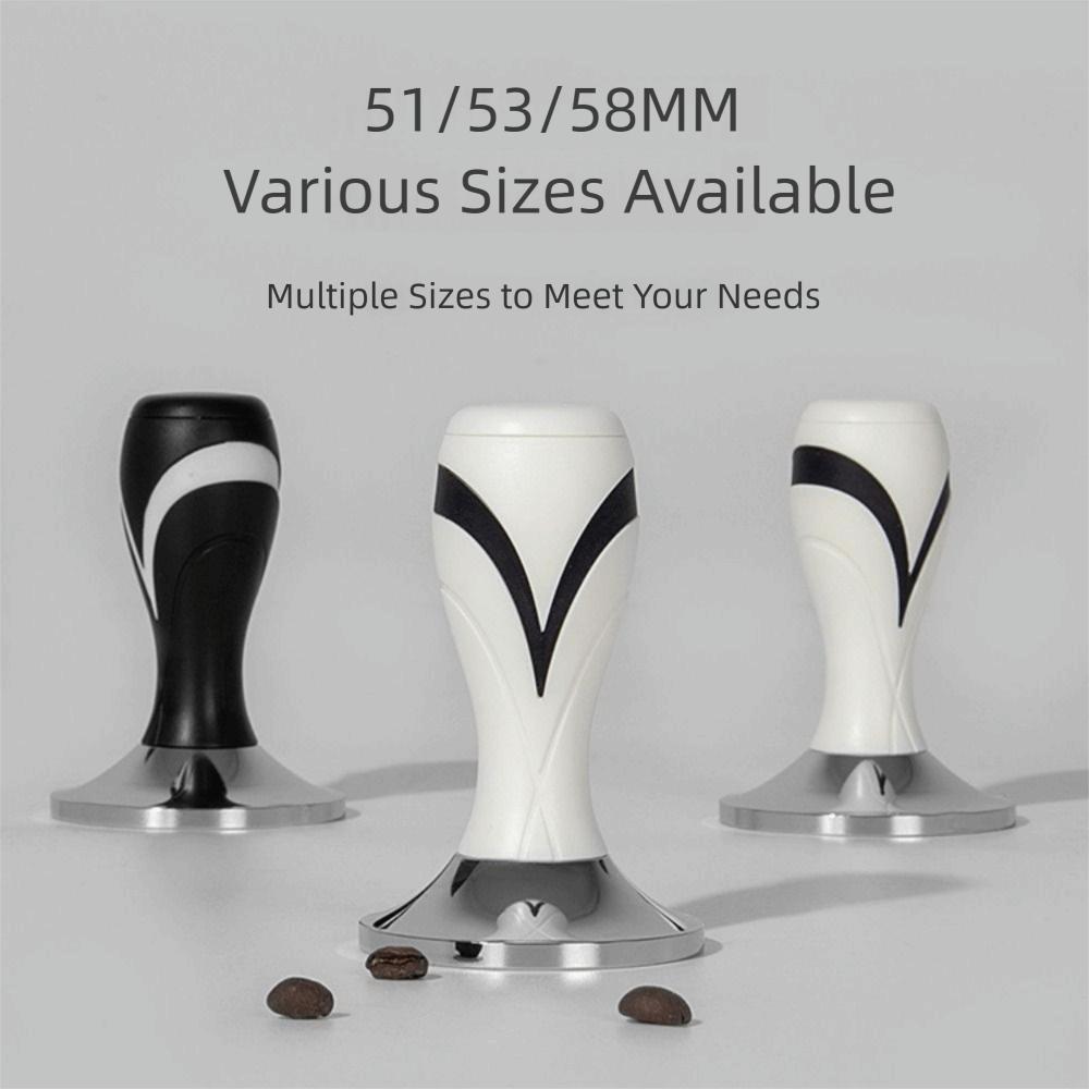 Flat Bottom Coffee Tamper Constant Pressure Coffee Leveler Espresso Distribution Tool  Barista Use
