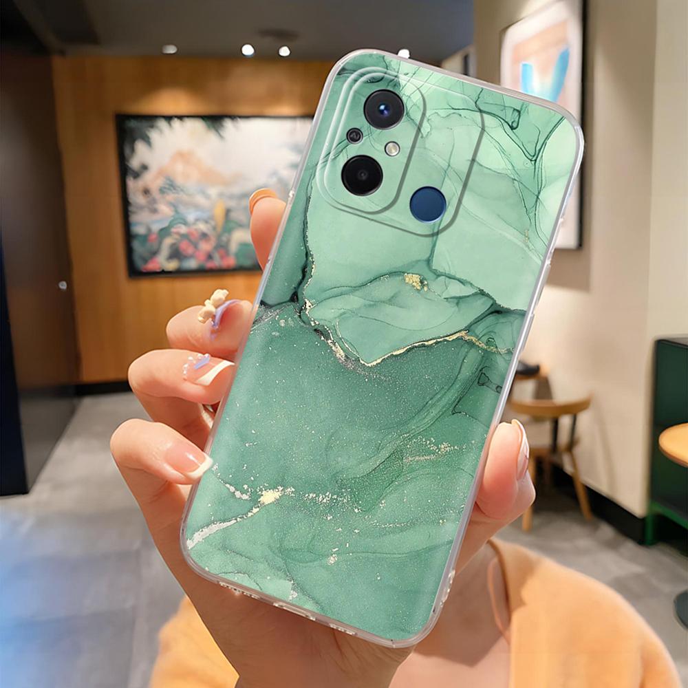 For Cover Xiaomi Redmi 12C Case Cute Cartoon Painted Shockproof Bumper Soft TPU Phone Case For Redmi 12C 13C 14C Coque Fundas