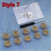 10 PEZZI Bottoni per Jeans di Ricambio 17mm Senza Cucitura Bottone in Metallo Kit di Riparazione Bottoni per Jeans Rimovibili Senza Chiodi Set Accessori da Cucito