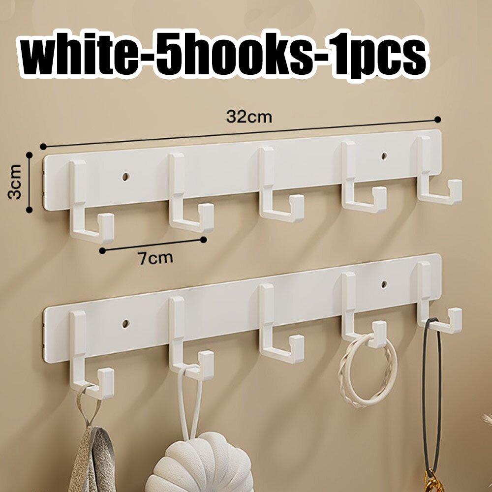 Kitchen and bathroom hangers load-bearing adhesive hooks strong adhesive towels bathroom walls without perforations wall mounted