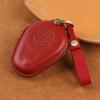 For Harley Davidson Motorcycle Leather Vintage Key Cover Street Glide CVO Induction Key Decoration Modification Protective Cover