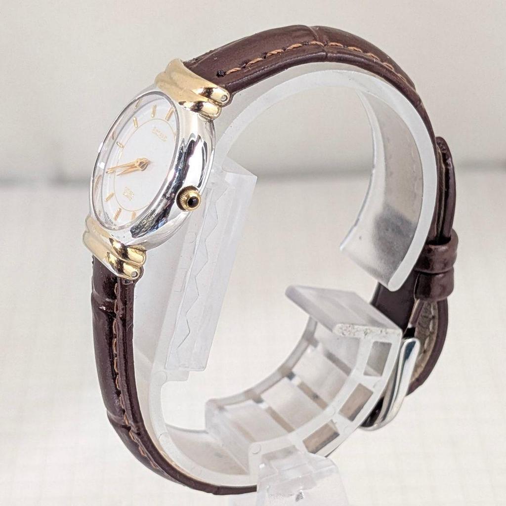 Used CITIZEN EXCEED Ladies' Battery and Belt Replaced, Working Condition B-27