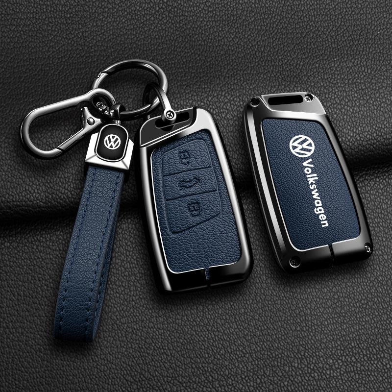 Volkswagen Car Key Case & Keychain for Lavida, Bora, Tiguan, Magotan, POLO, Passat – Cross-Border Compatibility