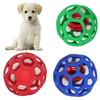 Dog Puppy Hollow Bell Tennis Ball Chew Scratch Playing Training Molar Pet Toy