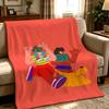 artist P-Peve Azevedo-o Throw Thick Comfort Flannel Quilt, Multi-scene Use Indoor Outdoor Daily Nap