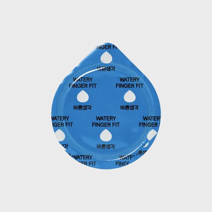 Watery Finger Fit 20P - Water-soluble Gel & Nail Cover Safe Fingering