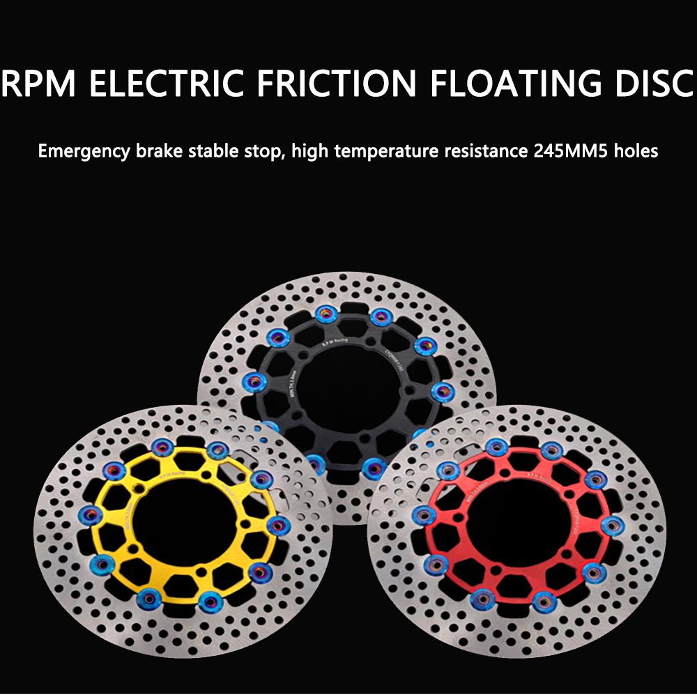 Brake Disc 245mm 5-hole RPM Electric Car Floating Hole Disc Electric Motorcycle Brake Disc Universal Auto Parts