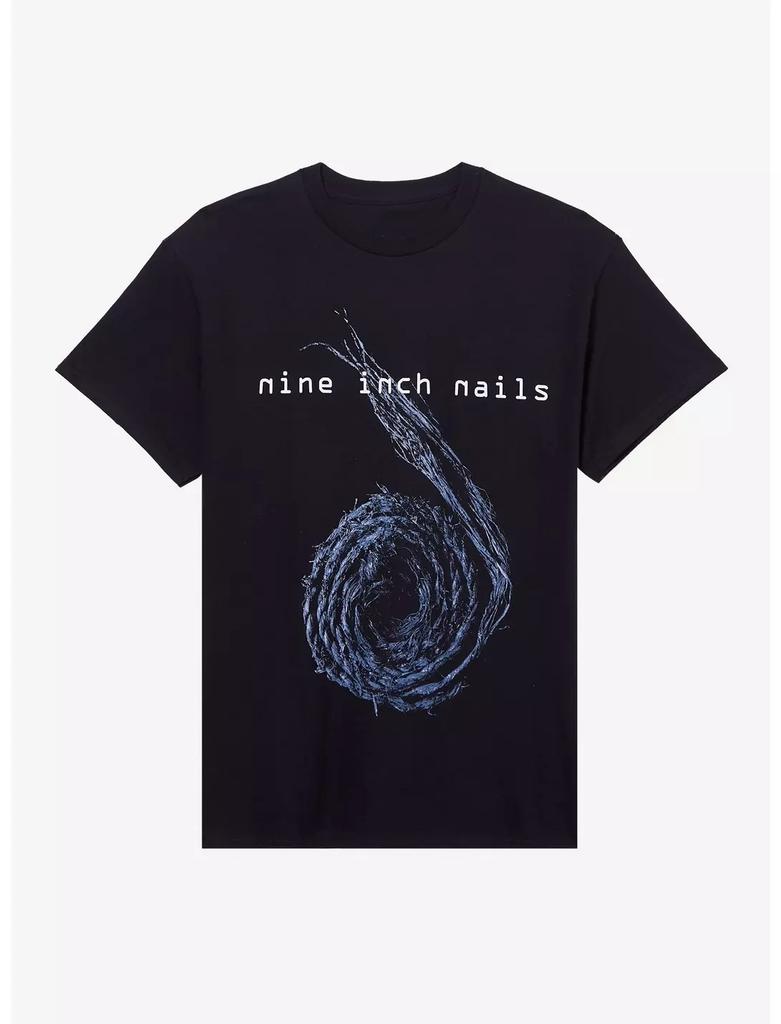 2026 Nine Inch Nails Band Nin Graphic Unisex Tshirt Oneck Summer 100 Cotton Short Sleeve Y2k Pop Oversize Unisex