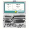 M6 M8 M10 Heavy Duty Bolts and Nuts Assortment Kit, 304 Stainless Steel, Includes 8 Most Common Sizes