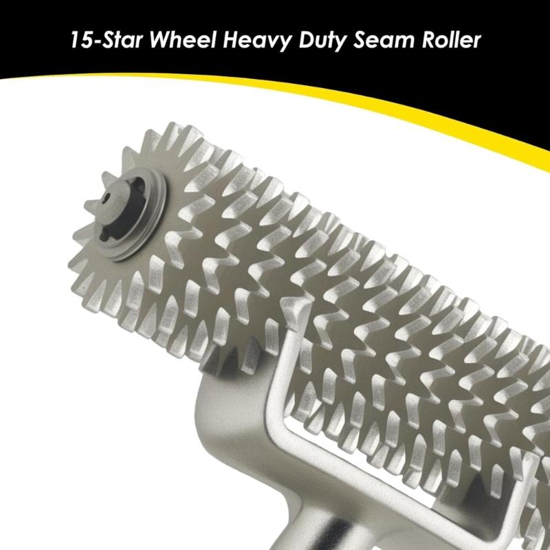 Carpet Seam Roller Carpet Repair Tool Wheel Tooth Roller For Carpet Easy Installation Seam Roller Press Edged Tool