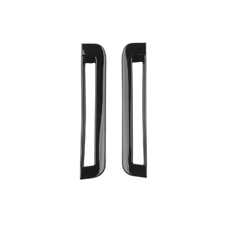 

For Kia EV9 Car Interior A-pillar Front Upper Air Conditioner AC Outlet Trim Stripes Cover ABS Tuning Decorative Accessories чорний