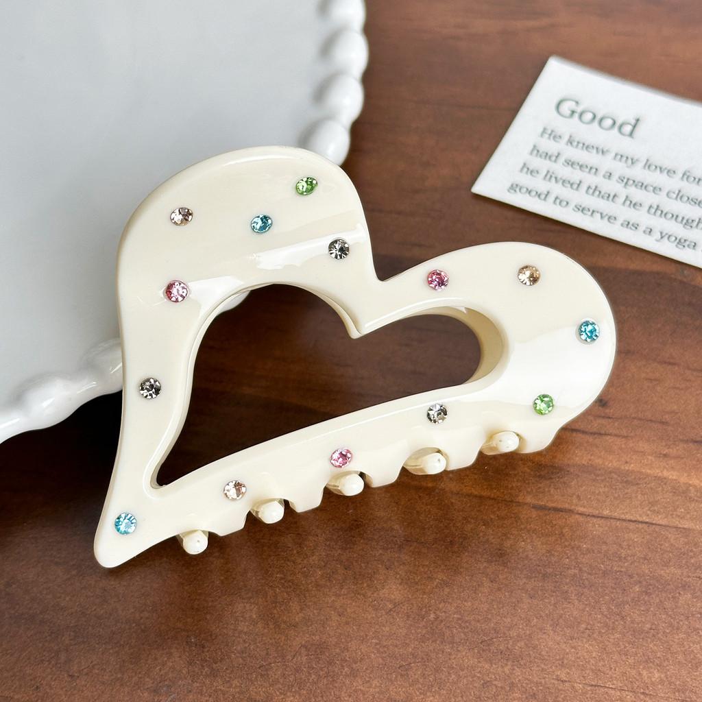 Acetate Rhinestonedecorated Unique Hair Claw Clips For Women Offering A Touch Of Glamour And Style