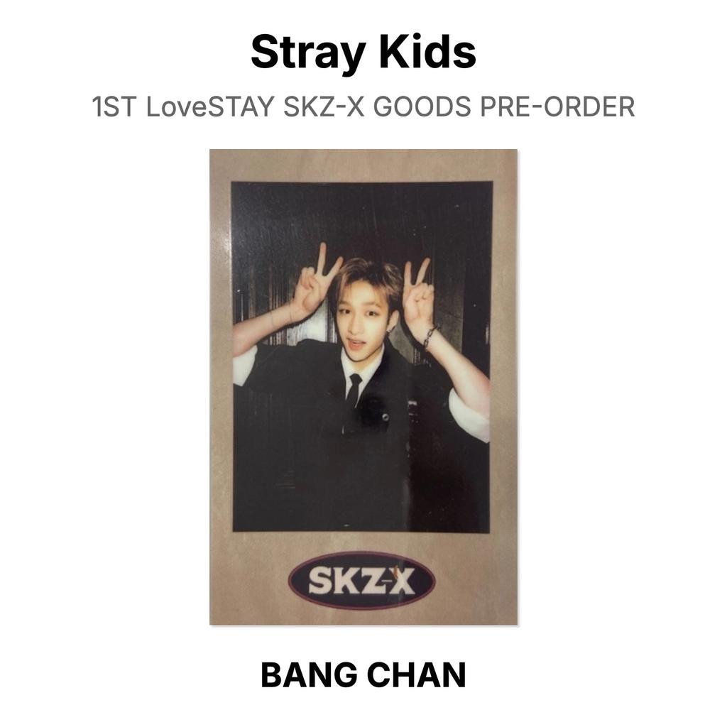 Stray Kids 1ST LoveSTAY SKZ-X GOODS PRE-ORDER Official Photocard