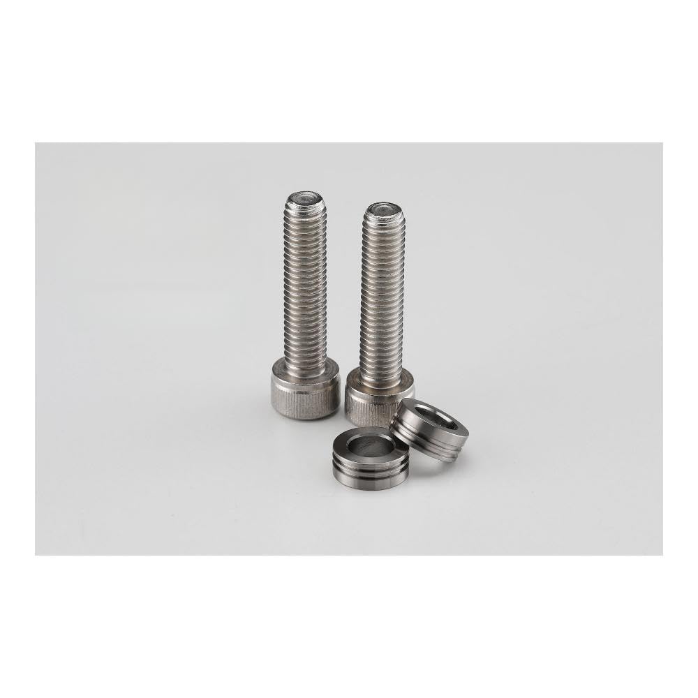 Aella Titanium Handlebar End Vibration Damping Set of 2 x Collars, (13.8 5.5mm thick) AT-W0011