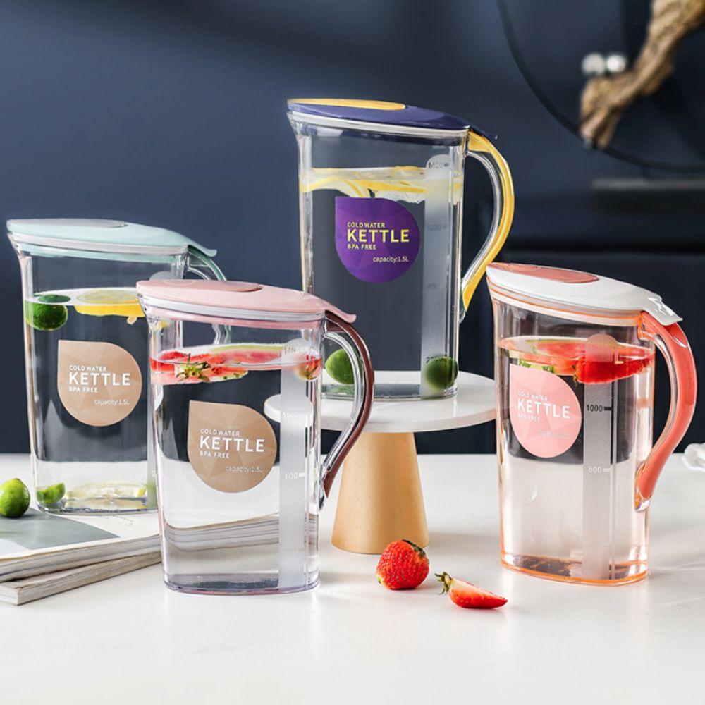 Heat Resisttant Water Pitcher Large Capacity Water Pot BPA Free Water Jug  Dinning Room