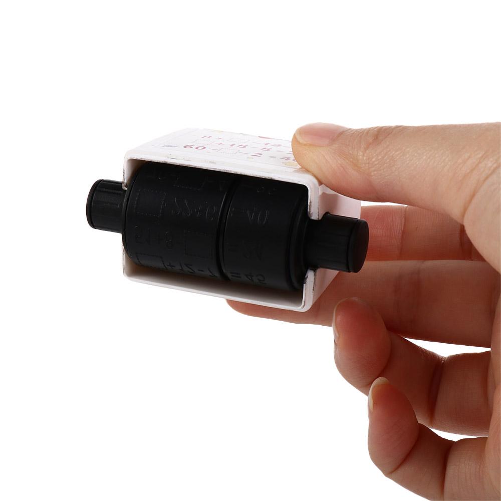 Questioner Arithmetic Rolling Stamp Math Blank Filling Scroll Questioner Math Calculating Tool