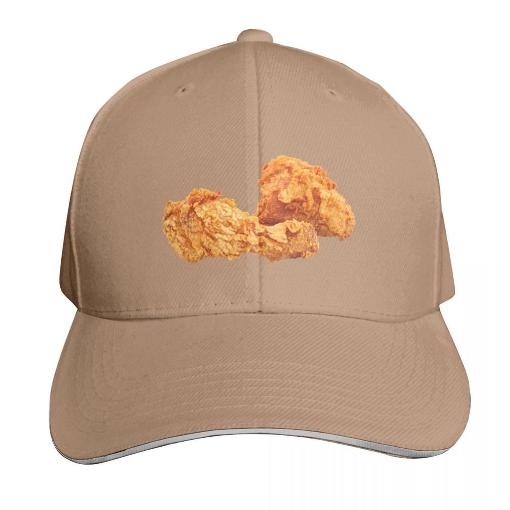 Fried Chicken Baseball Cap Vintage Beach Bag Hat Unisex For The Sun Golf Hat Unisex For Unisex Womens