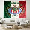 Club Deportivo Guadalajara Print Tapestry - Portable Wall Decor Cloth, for Home, Dorm, Travel, Bedroom, Living Room - Ideal Birthday Housewarming Gift