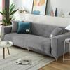 Solid Color Elastic Velvet Sofa Cover for Living Room All Inclusive Stretch 1/2/3/4 Corner L Sofa Slipcovers Cats Funda De Sofá