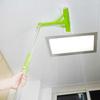 Multi Functional Telescopic Window Cleaner Double Sided Glass Wiper with Extension Pole Home Window Cleaning Tool Glass Scraper Brush