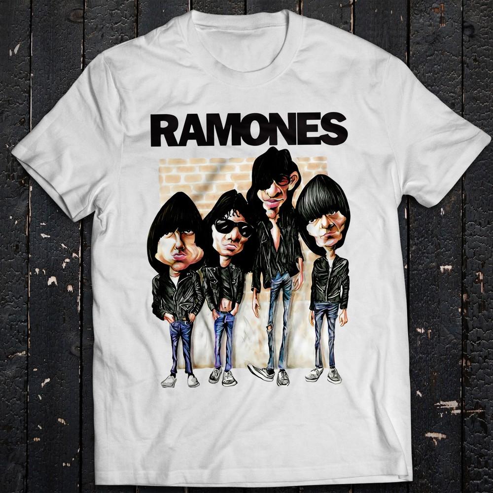 Neues S-5XL T-Shirt The Ramones Tee Joey Ramone Party Live Konzert