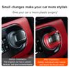 Multi-color Car Ignition Start Engine Stop Button Knob Bracket Decoration Cover For Porsche Cayenne 9YA.1 Panamera 971 2017-2023