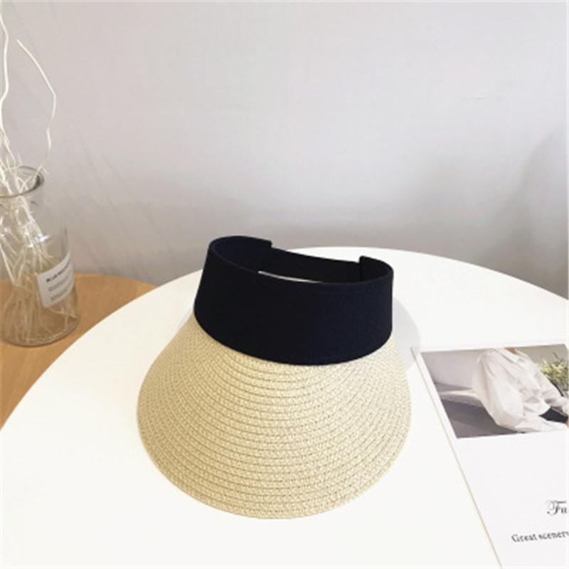 Velcro Tape Panama Straw Hat 