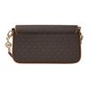 New MICHAEL KORS Bradshaw Cow Leather Baguette Bag, Shoulder Bag, Handbag Women's 30S1G2BL1B-252