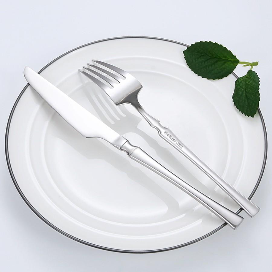 48 szt. Złoty Zestaw Obiadowy Ekskluzywna Stal Nierdzewna Zastawa Stołowa Sztućce Nóż Widelec Łyżeczka do Kawy Sztućce Można Myć w Zmywarce Prezent na Obiad