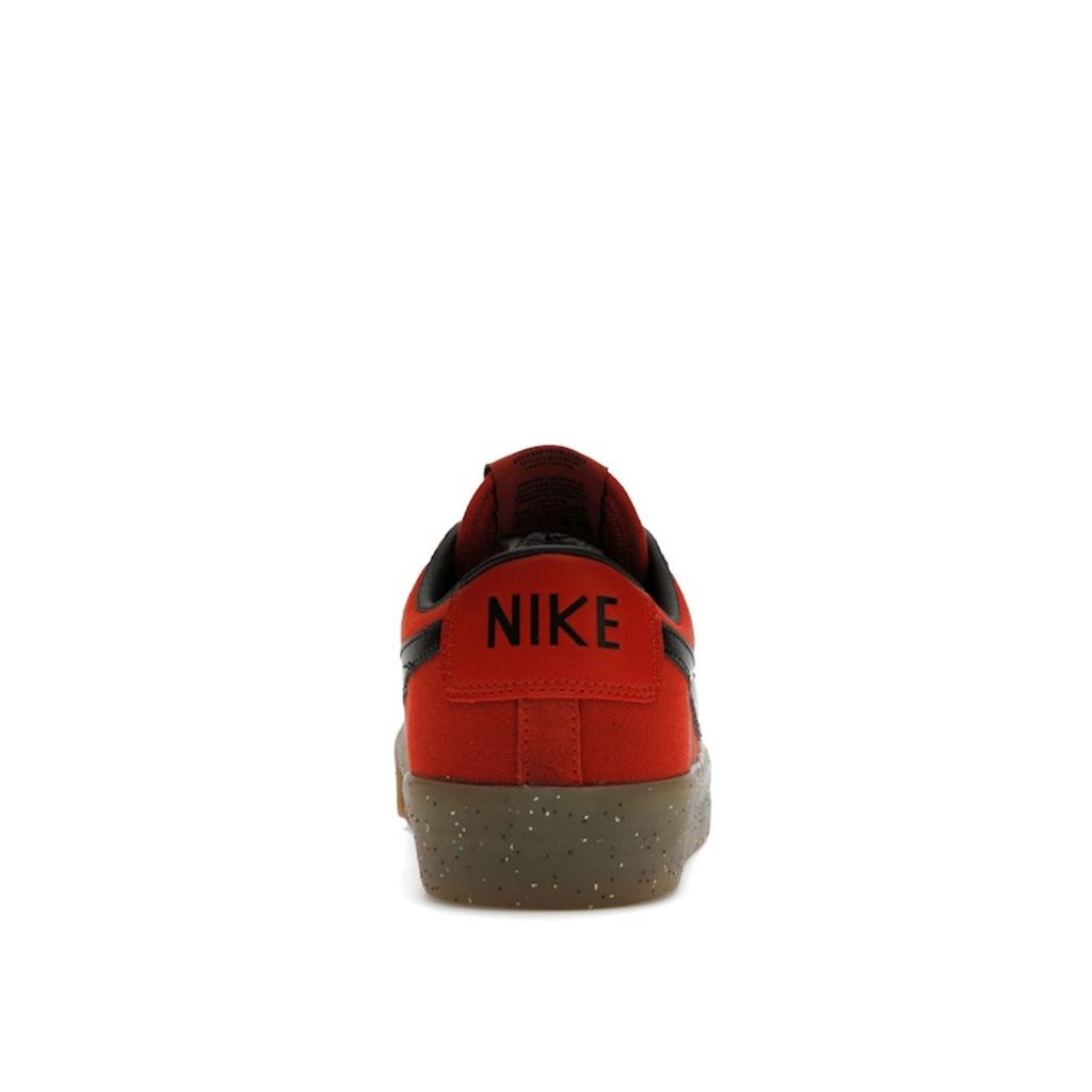 Nike Zoom Blazer Low Pro GT SB Zinnober Gummi Unisex Sneaker Rot Gummi-Hellbraun Schwarz DC7695-600