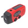 Notfallradio AM FM WB 2000mAh Solar Handkurbel Tragbares Wetterradio mit LED-Taschenlampe
