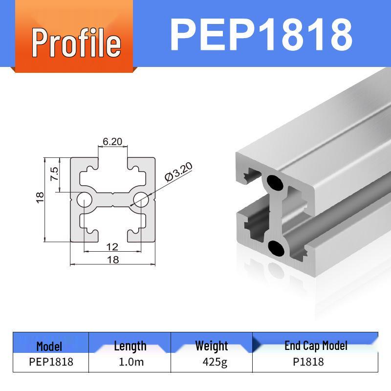 Aluminiumprofil-Verbindungsblock L-Block M4/M5 Einzel-/Doppelbohrungs-Mutter für Roboterarm-Zubehör (PEP2525, 1818)