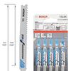 T123X Metal Cutting Jigsaw Blade