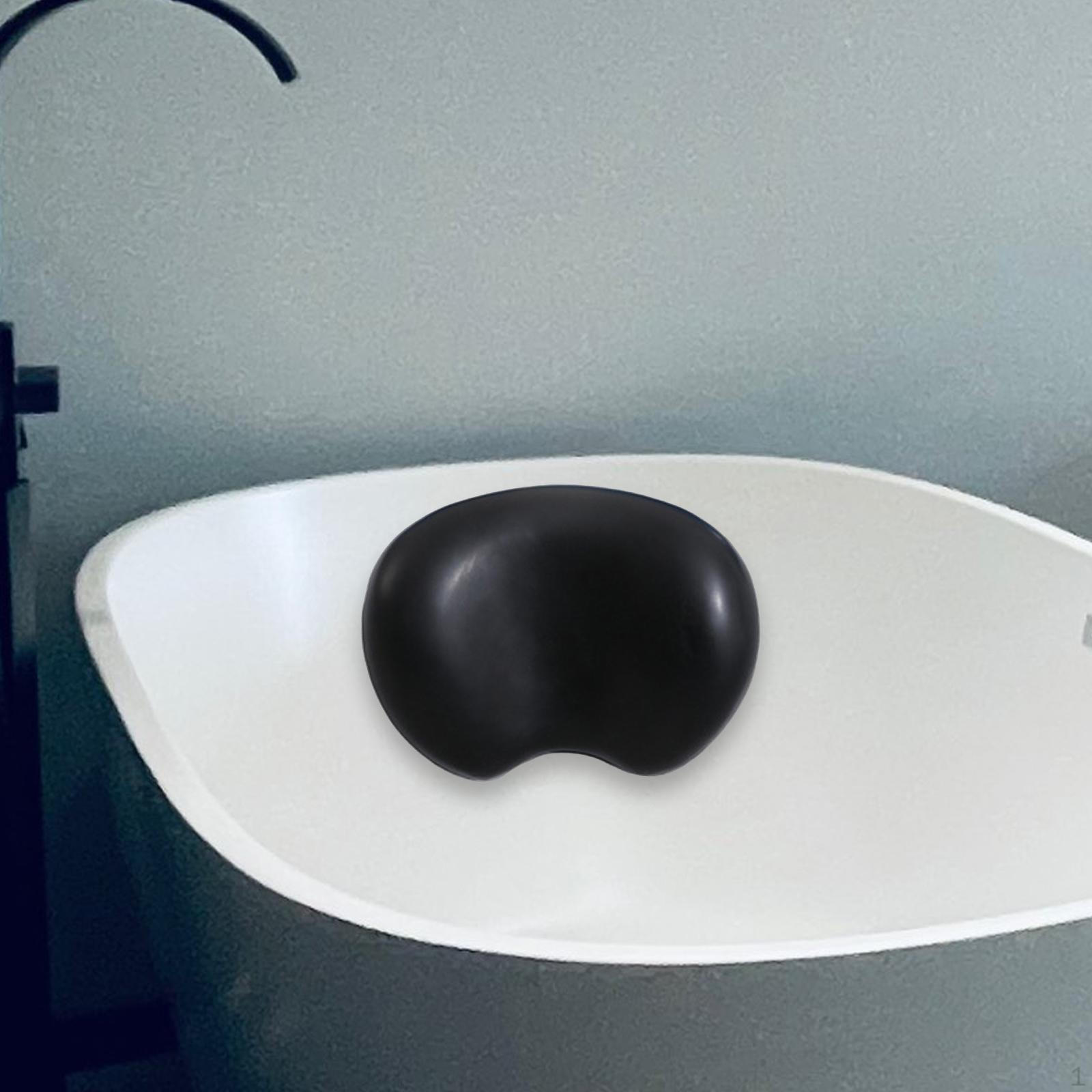 

Подушка для ванны, подушка для спа-подарков, быстросохнущая, водонепроницаемая, мягкая, для купания чёрный