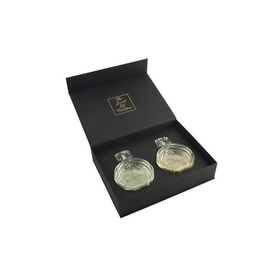 Liberty Women Luxury Dusk & Bliss Perfume Spray Gift Set, Long Lasting Smell, Crafted In France, Eau De Parfum(Edp) - (Dusk 100Ml & Bliss 100Ml)