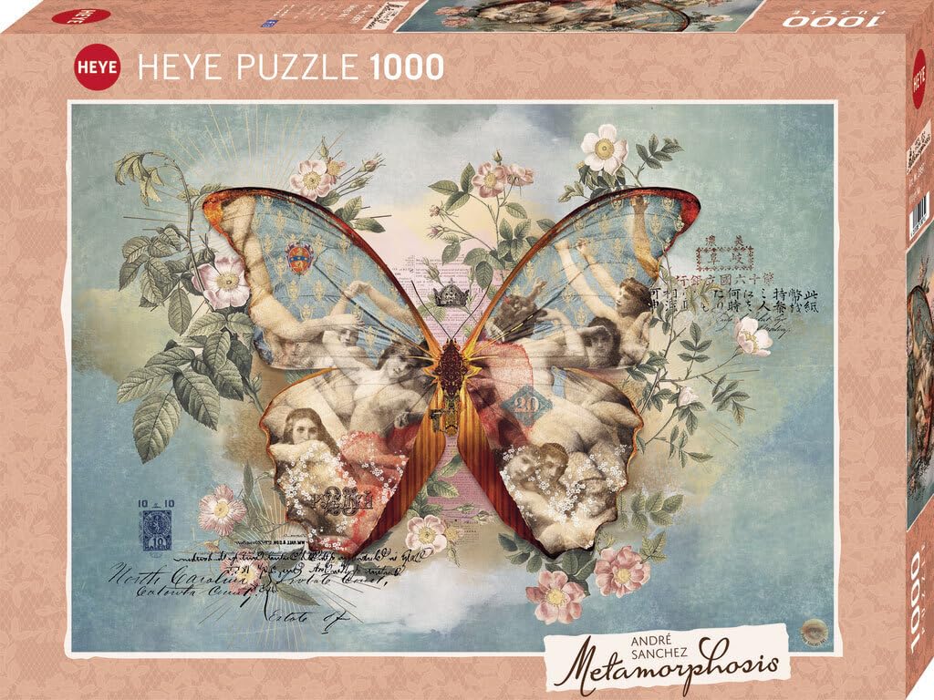 

1000-piece HEYE Puzzle André Sanches: Wings No. 1, 50 x 70 cm, 29971