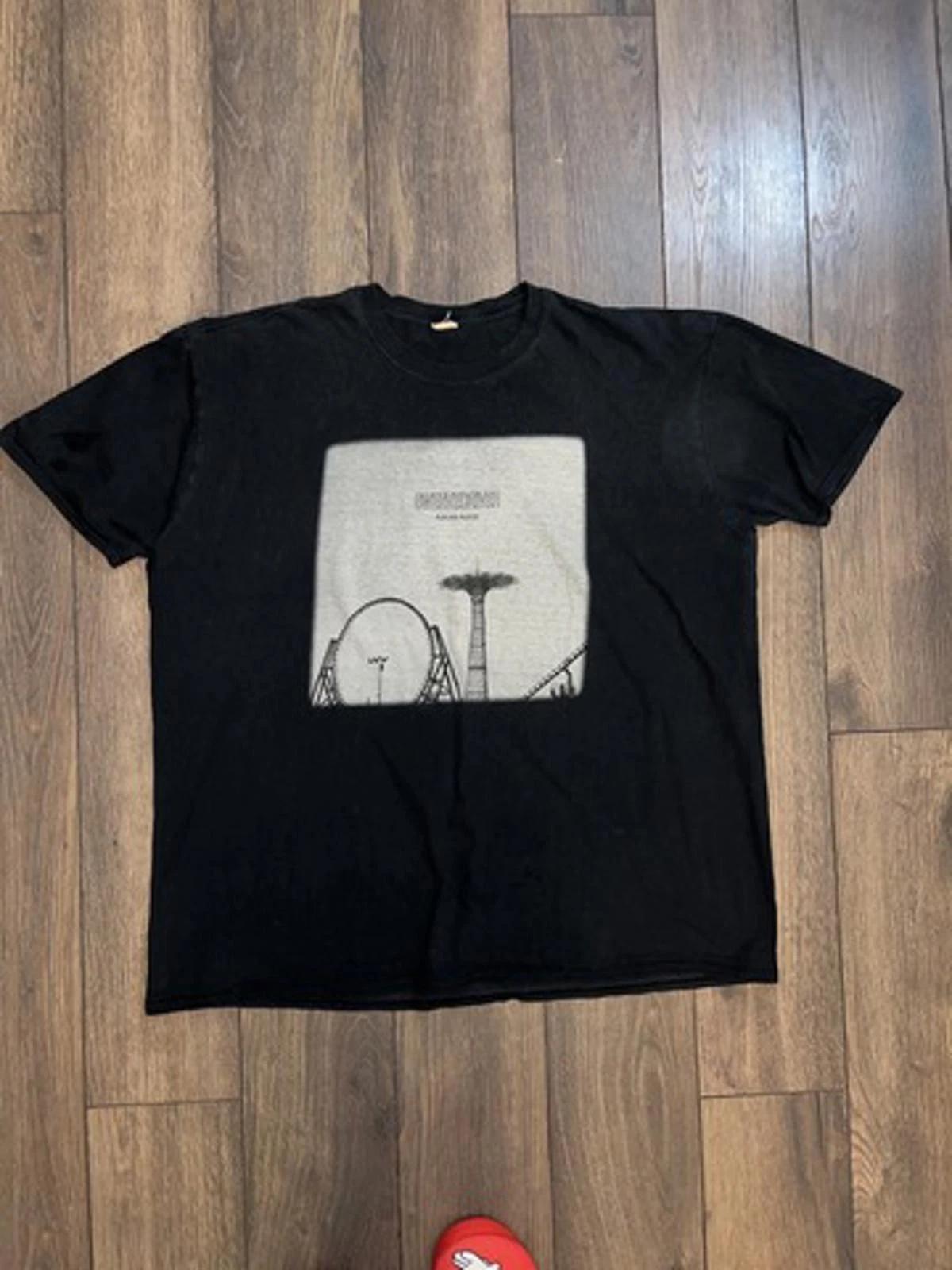 Vintage Swervedriver Future Ruins Tour T-Shirt Size XL Black Band Graphic Tee XL