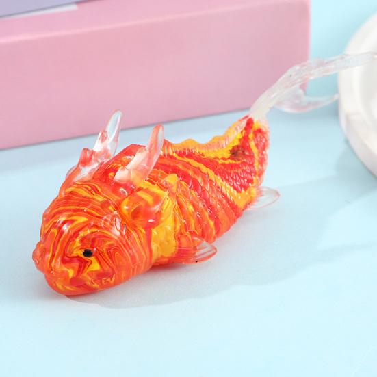 Fish Squeeze Toy Slow-Rising TPR Fidget for Stress Relief Cute Fish-Shaped Decompression Gadget for Kids Adults